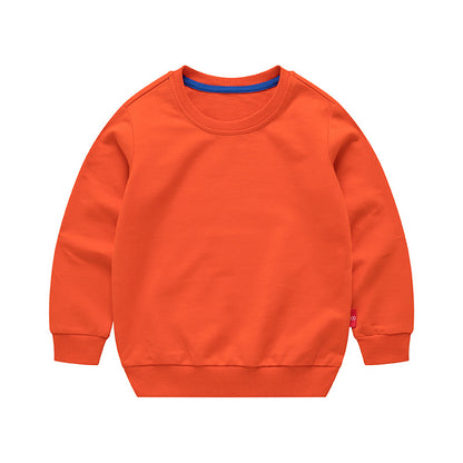 Boys' Solid Colour Round Neck Sweatshirt | 11 Colours | Kids Top
