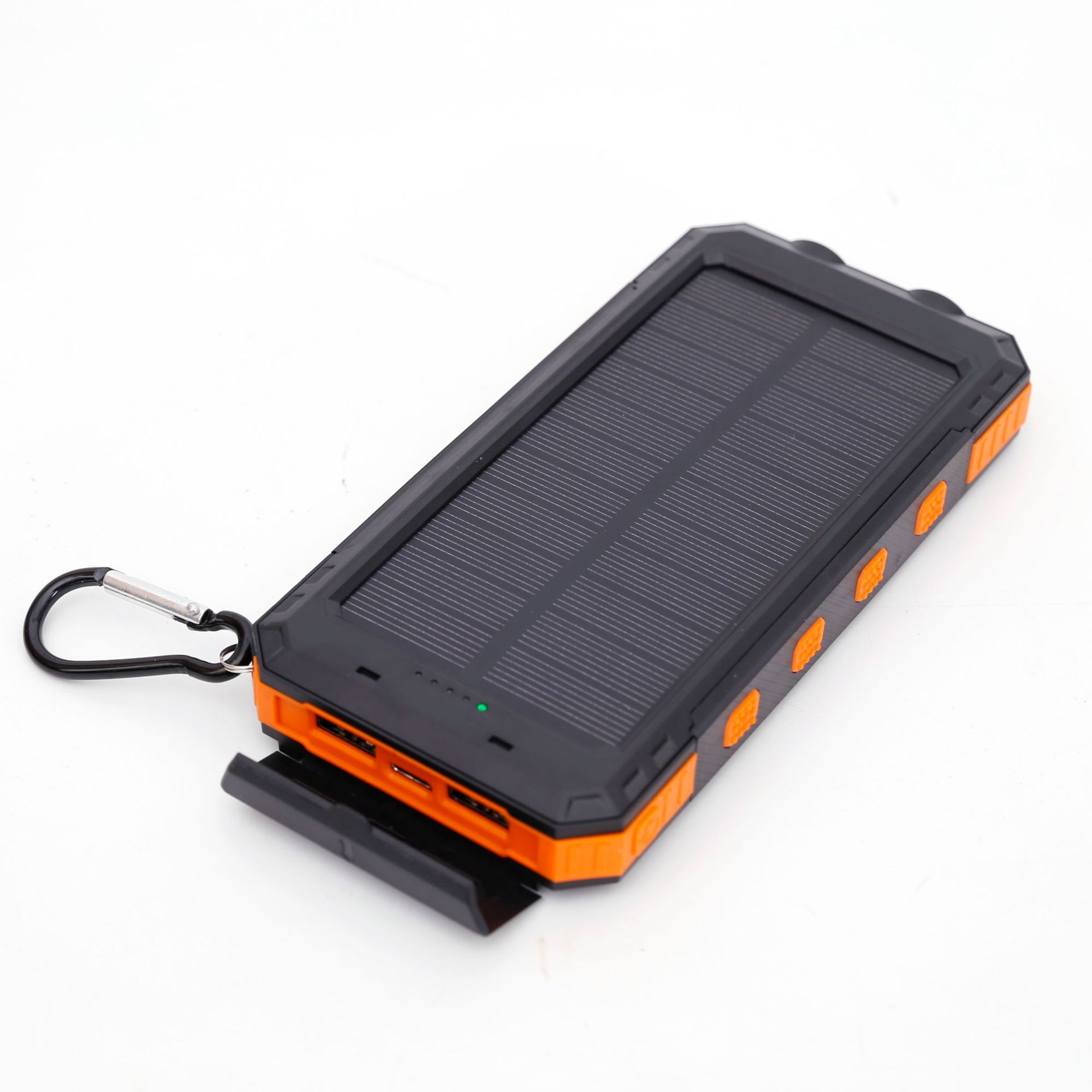 Solar Power Bank – Waterproof Outdoor Portable Charger Compass & LED 5,000-20,000mAh