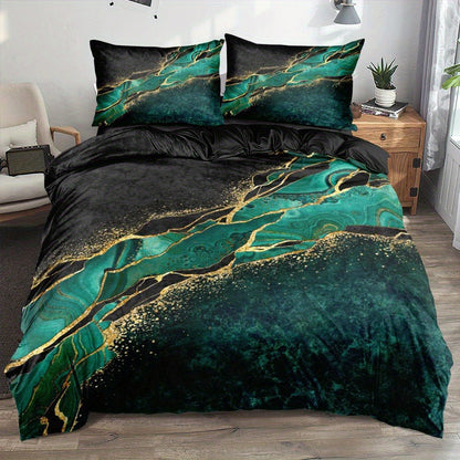 European Landscape Print Bedding Set | Multiple Sizes & Designs