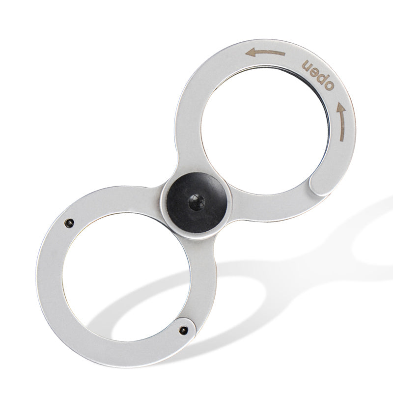 Stainless Steel Figure-8 Carabiner | EDC Clip for Keys & Outdoor Use