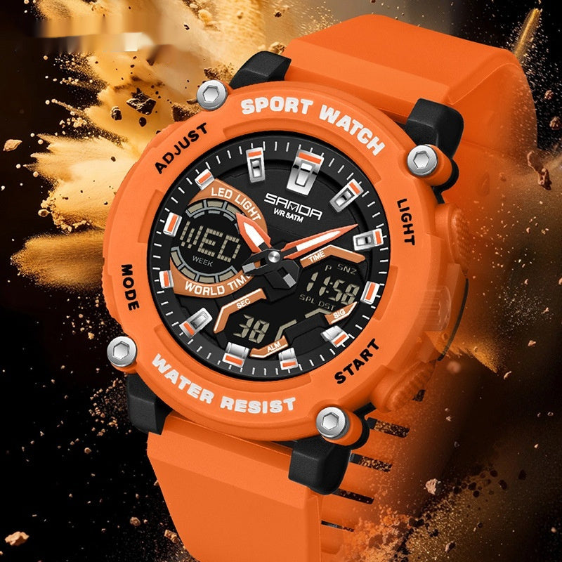 Dual Display Luminous Chronograph Watch | Sport & Outdoor