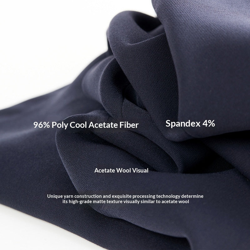 Women's Wrinkle-Resistant Zip Midi Skirt