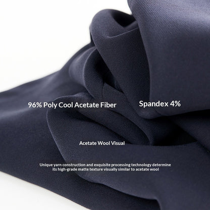 Women's Wrinkle-Resistant Zip Midi Skirt