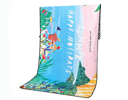 Microfibre Beach & Sports Towel 175x75cm | Quick-Dry