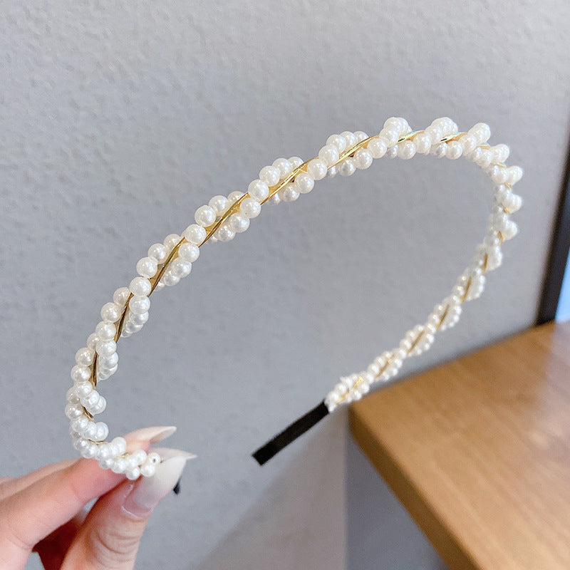Korean Pearl Headband – 19 Styles | Plated Metal & Pearl