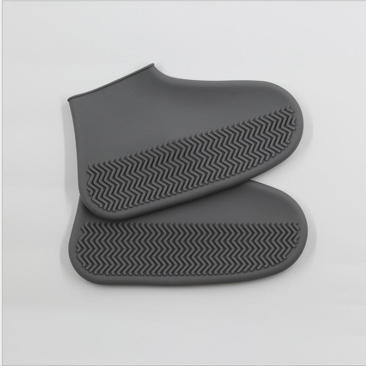 Silicone Waterproof Shoe Covers – Heeled Overshoes, Unisex