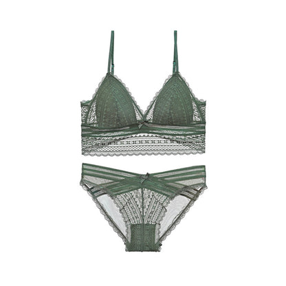 Women's Strapless Seamless Lace Bra | 1/4 Cup Wireless Lingerie