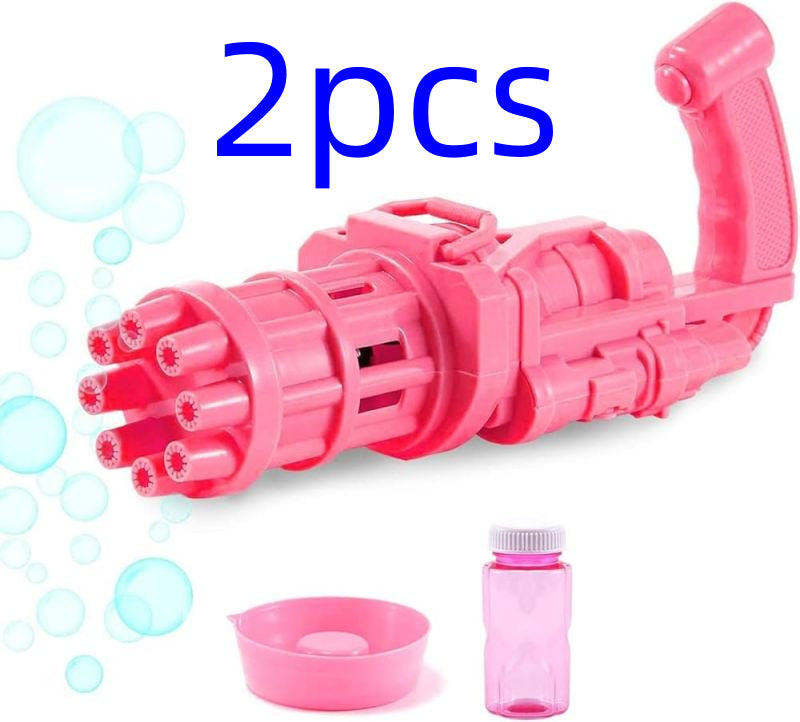 Electric Bubble Blower Gun Toy for Kids
