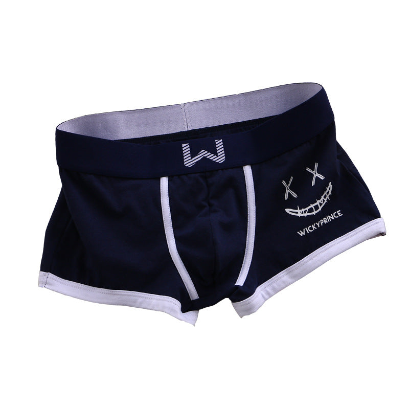Men's Cotton Boxer Briefs – Breathable Mid-Waist Underwear