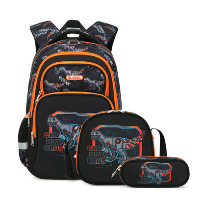 Kids' Animal School Backpack Set – Lightweight & Spine-Protection