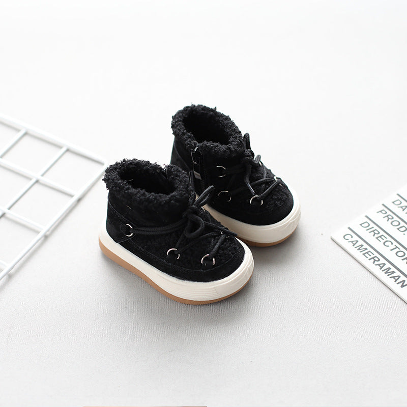 Baby & Toddler Plus Velvet Warm Cotton Shoes