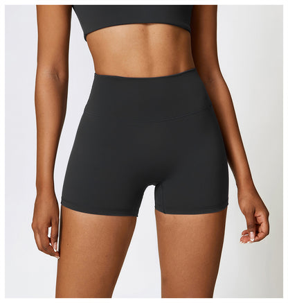 Women's High Waist Brushed Yoga Shorts | Tummy Control | 5 Colours