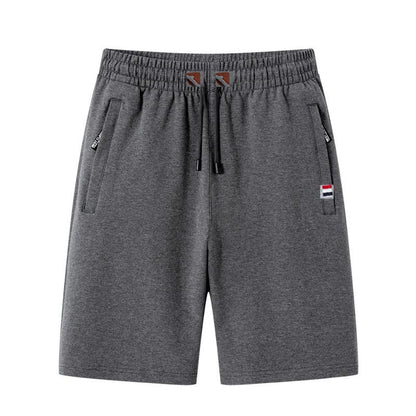 Men's Knitted Sports Shorts | Polyester Relaxed Fit M-4XL
