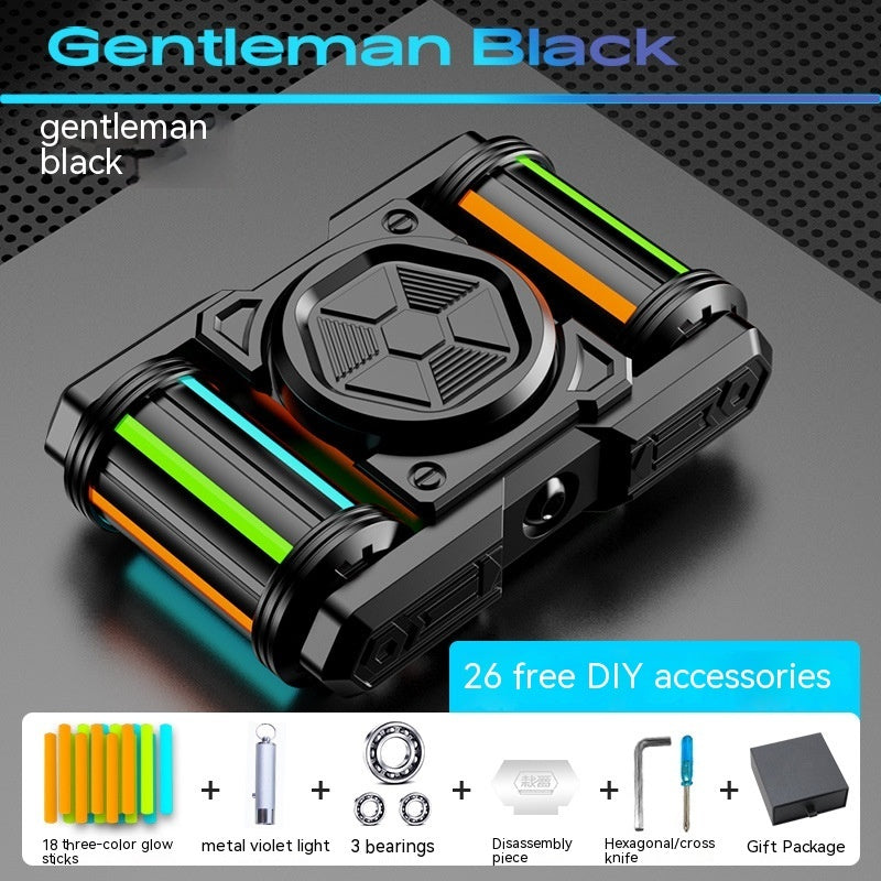 Tank 101 Fingertip Gyroscope Fidget Toy Kit | Premium EDC Gift Set