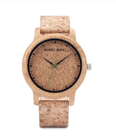 BOBO BIRD Natural Bamboo Watch – Eco-Friendly Men’s & Women’s