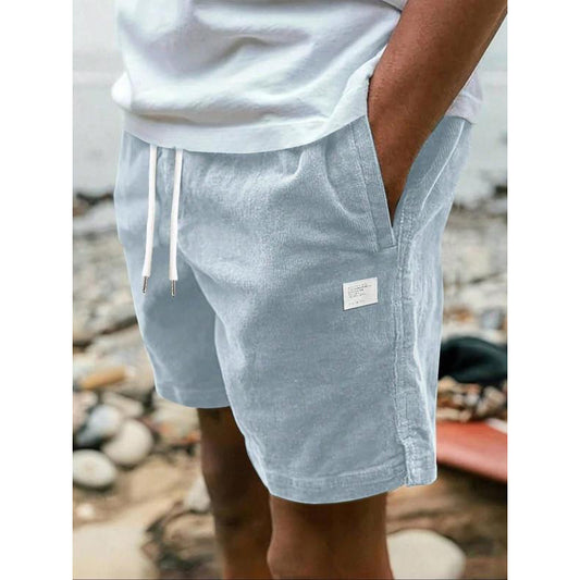 Men's Retro Cropped Trousers | Split Hem Drawstring Waist XS-3XL