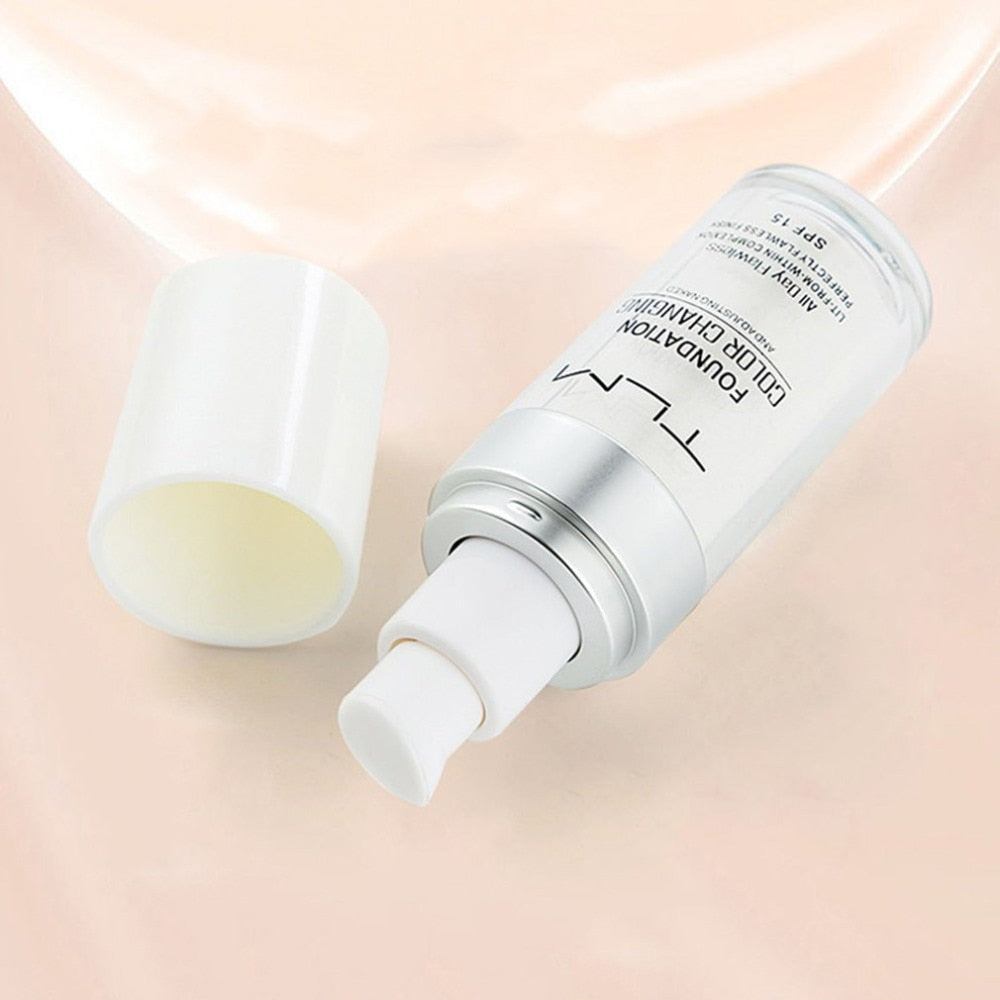 Colour-Changing Foundation