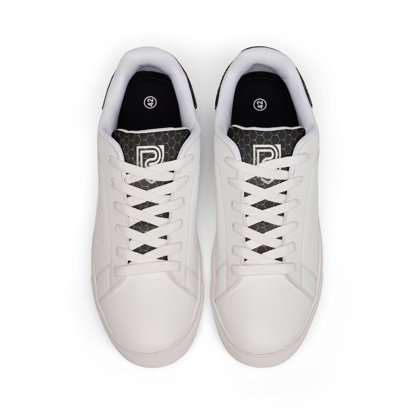 Men's Parker Square Low-Top Sneakers — Minimalist Casual Court Shoes