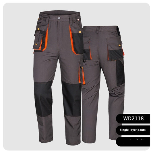 Men's Multi-Pocket Cargo Trousers | Dark Gray Workwear