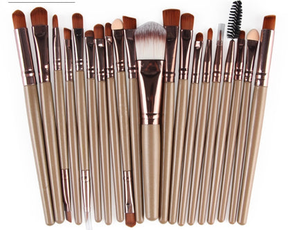 Dual-Tone Makeup Brush – Loose Powder, Blush & Eyeshadow