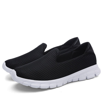 Women's Lightweight Walking Shoes – EVA Flat Trainers, 4 Colours
