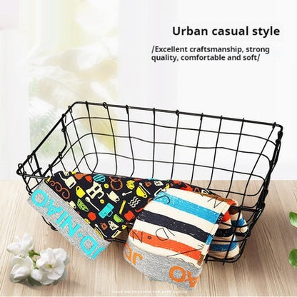 Men's Cotton Boxer Shorts 5-Pack – Mixed Colours, Sizes L–XXXXL
