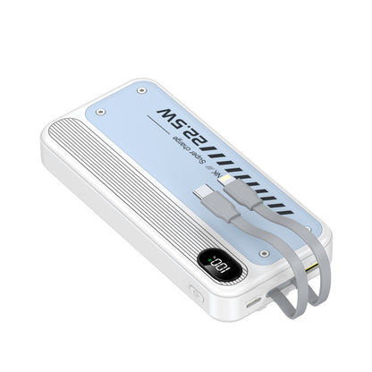 Fast Charge Power Bank – 10,000mAh & 20,000mAh Multi-USB Black & White