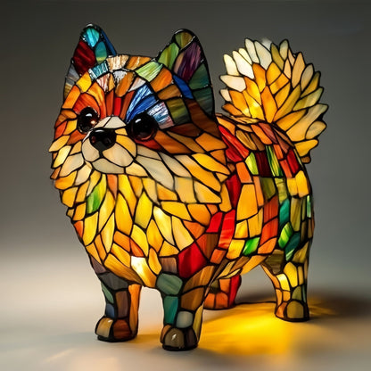 Animal Resin Night Light | Dog, Cat & Owl Designs