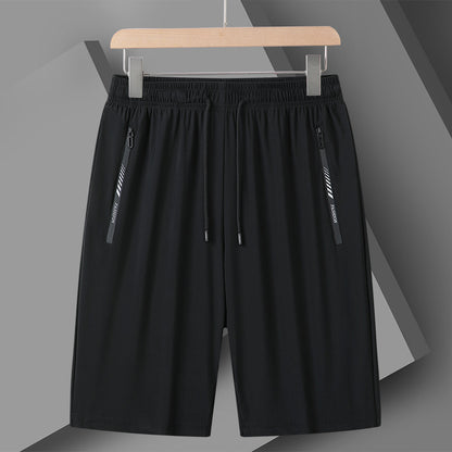 Men's Ice Silk Sports Shorts | Lightweight Gym Shorts M-6XL