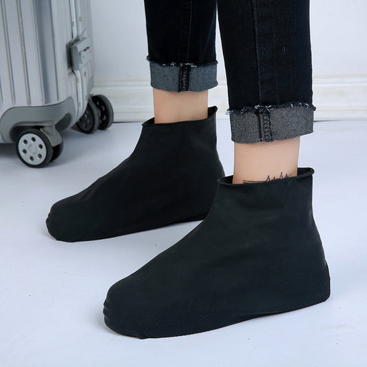 Silicone Waterproof Shoe Covers – Unisex Rain Boot Overshoes
