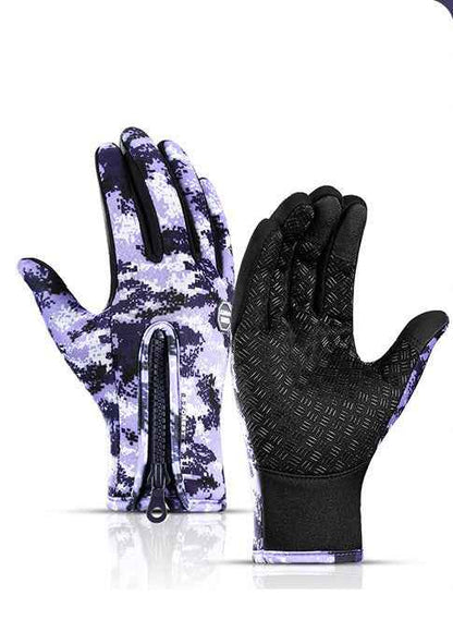 Winter Touchscreen Gloves – Waterproof Fleece Sports & Riding Gloves