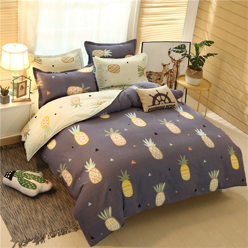 Reactive Print Twill Bedding Set | Single to Super King