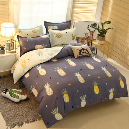 Reactive Print Twill Bedding Set | Single to Super King