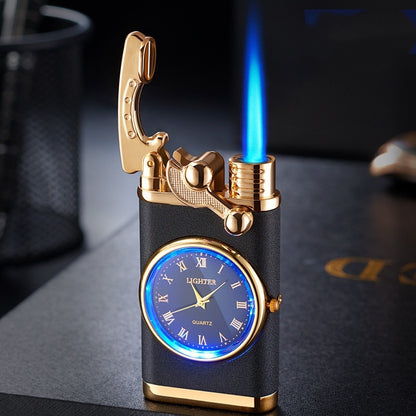 2-in-1 Watch Lighter with Butane Torch Flame