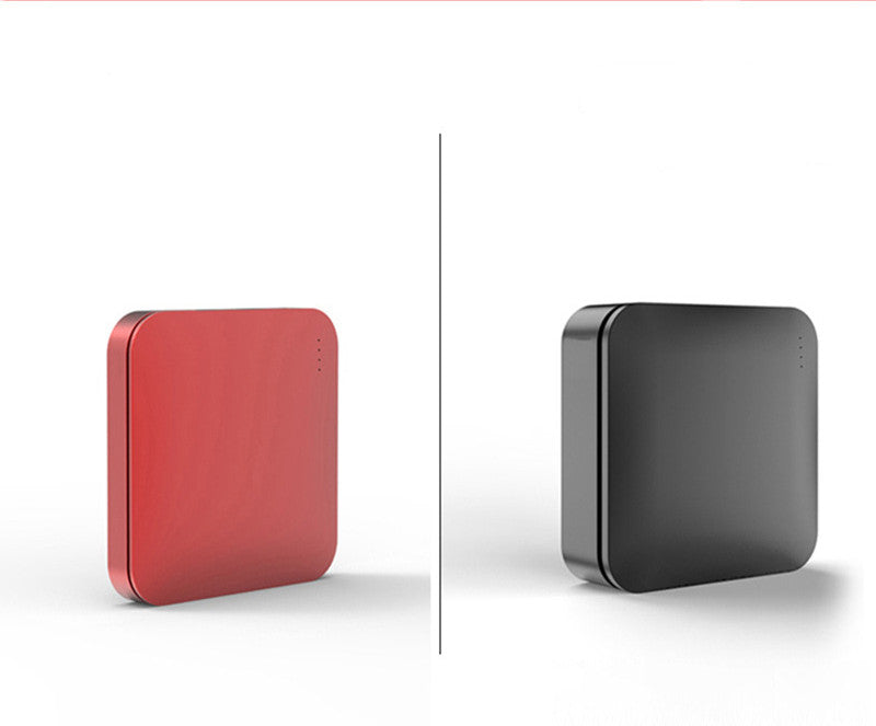 Ultra-Slim Square Alloy Power Bank – 8000mAh & 16000mAh Red, Black & Green