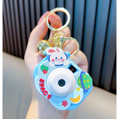 Bunny Camera Starry Sky Projection Keychain | 4 Colours