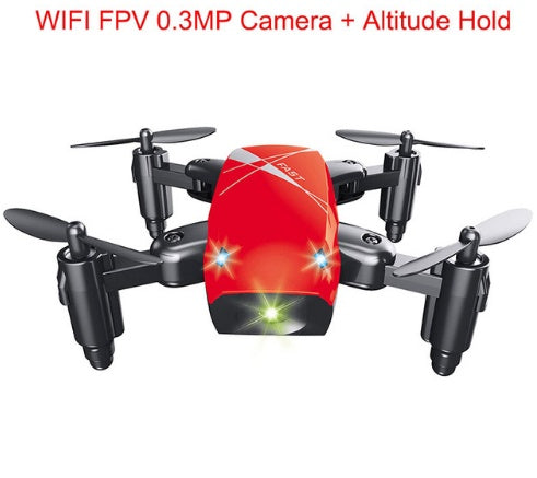 Mini Foldable RC Drone | WiFi Camera Option | 4-Channel Quadcopter