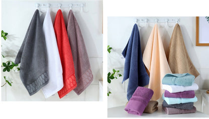 Long-Staple Cotton Face Towel 34x74cm | Soft & Absorbent