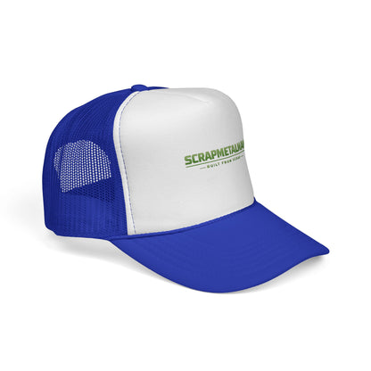 Scrapmetalman Logo Mesh Trucker Cap | Breathable Snapback