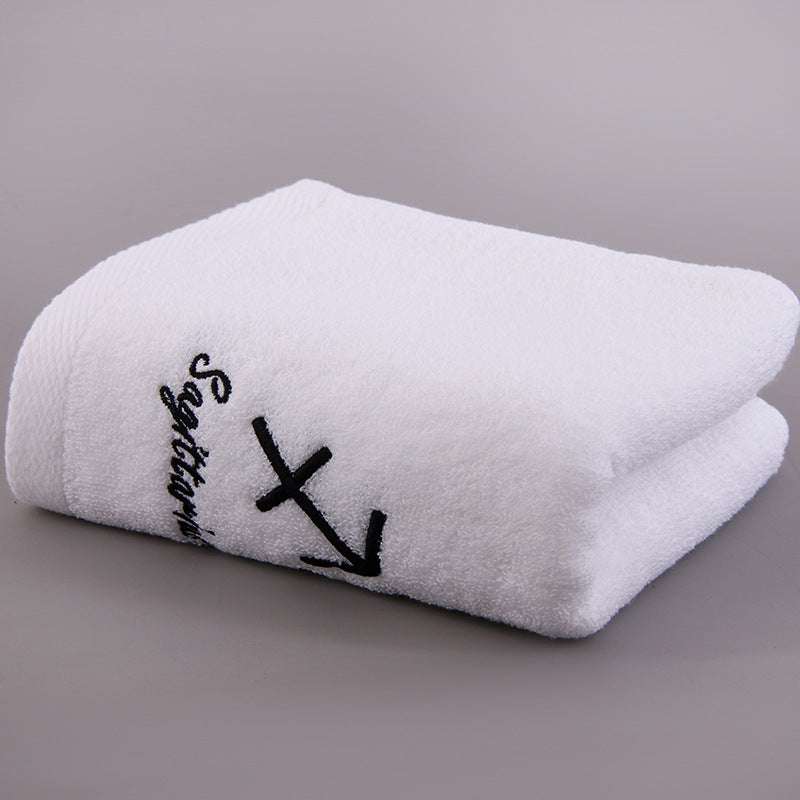 Zodiac Constellation Embroidered Cotton Towel | All 12 Star Signs | 2 Sizes