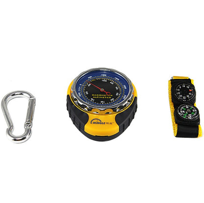 Outdoor Altimeter & Barometer Compass – Waterproof Multi-Function Mountaineering Instrument