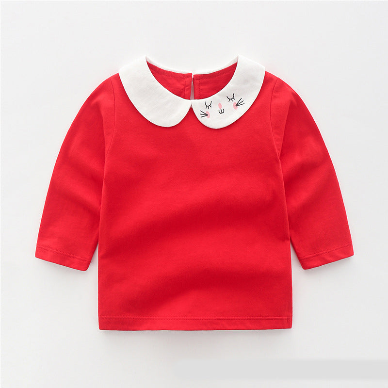 Baby & Kids Cotton Long Sleeve T-Shirt – 12 Print Styles