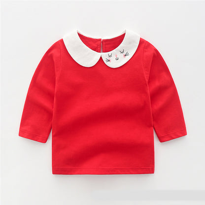 Baby & Kids Cotton Long Sleeve T-Shirt – 12 Print Styles