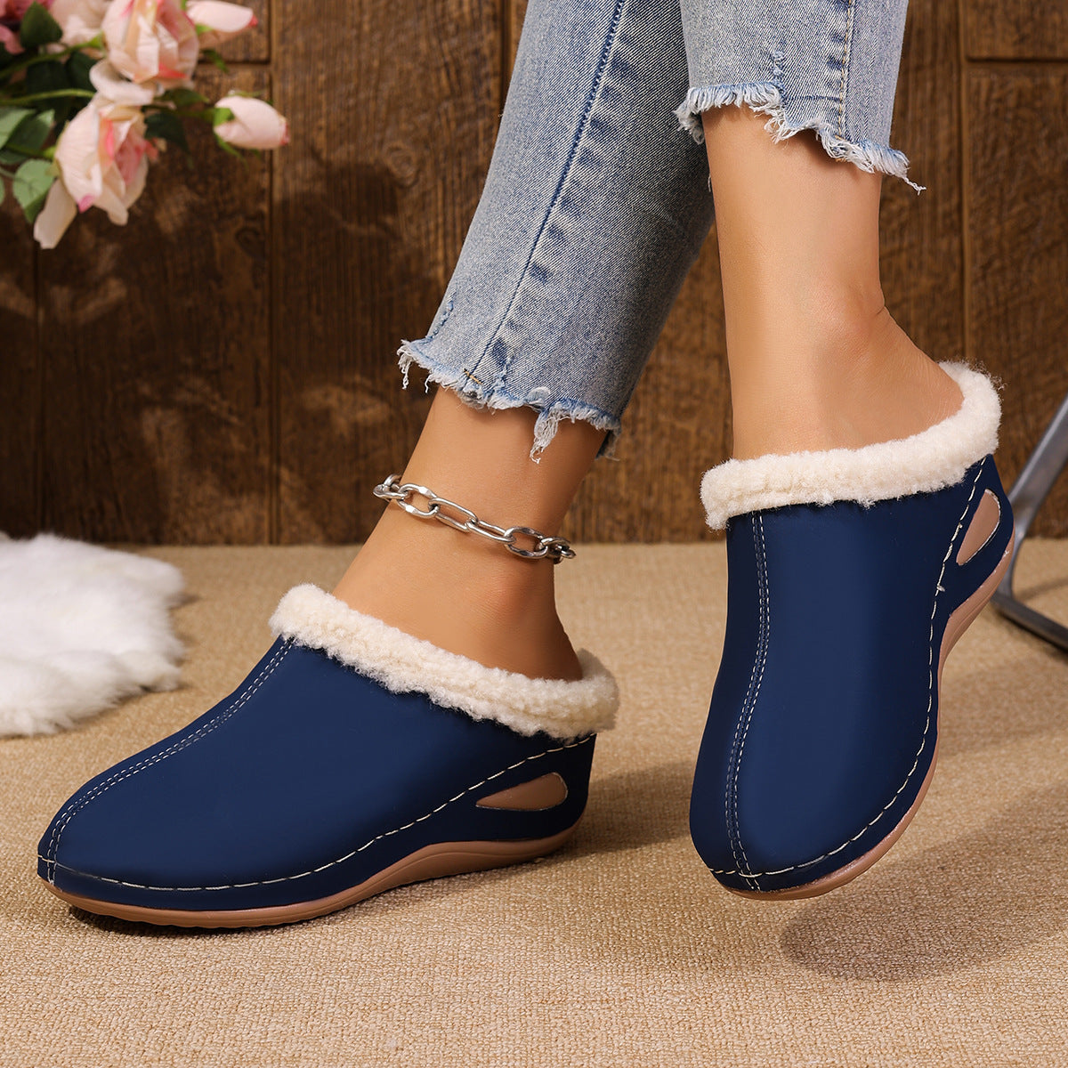 Women's Synthetic Leather Slip-On Shoes | EU 36-43 | 4 Colours