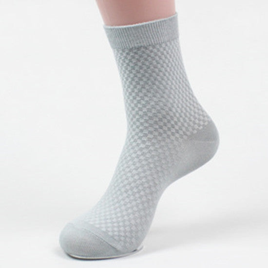 Men's Bamboo Fibre Business Socks – 5 Colours, Multi-Pack