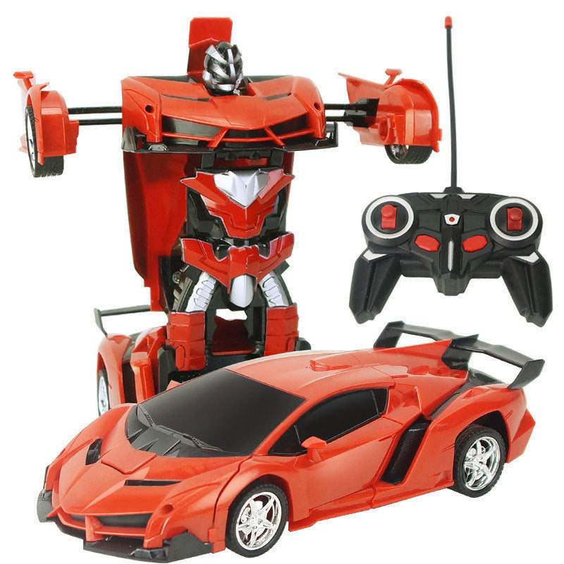 One-Click Deformation RC Car – Transform & Drive with Lights