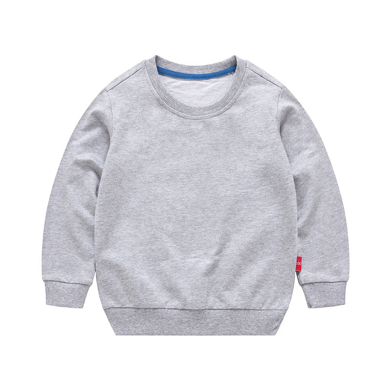 Boys' Solid Colour Round Neck Sweatshirt | 11 Colours | Kids Top