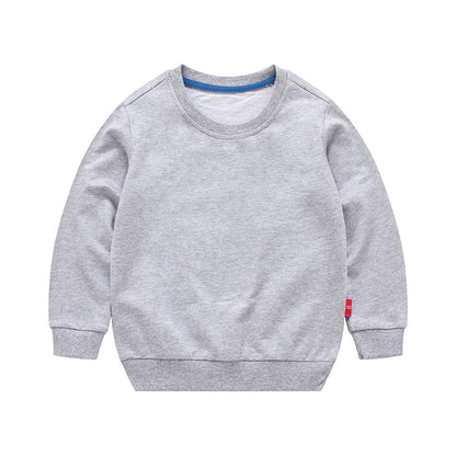 Boys' Solid Colour Round Neck Sweatshirt | 11 Colours | Kids Top