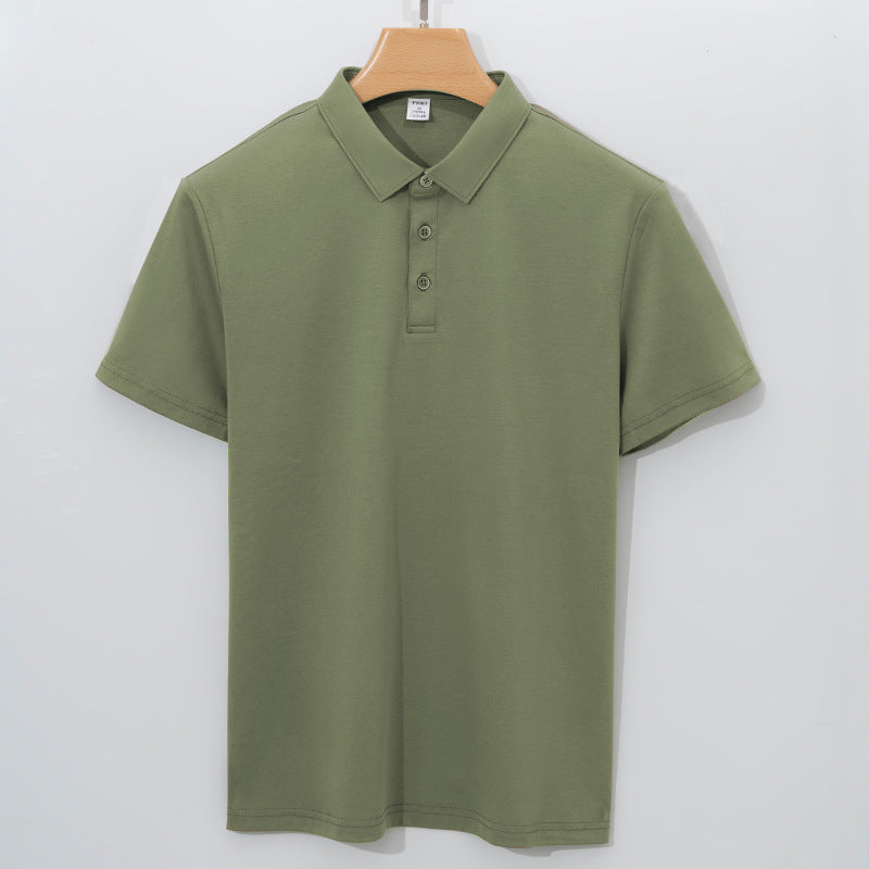 Men's Mercerized Cotton Polo Shirt | Slim Fit | S–4XL