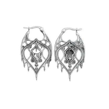 Hollow-Out Geometric Earrings | Retro Irregular Zinc Alloy Earrings for Women